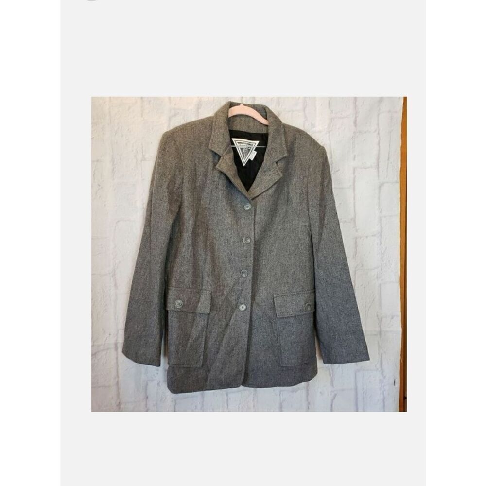 J. PERCY FOR MARVIN RICHARDS Wool Blazer Coat Vintage 12